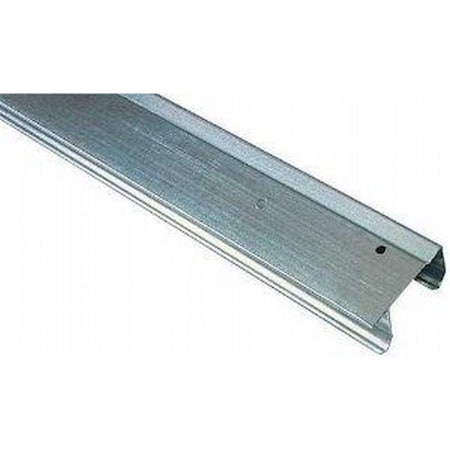Nunc Patio Supplies 96 in. No. 541436 Bypass Steel Double Track, Galvanized NU3236105